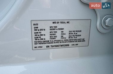 Внедорожник / Кроссовер Tesla Model Y 2022 в Луцке