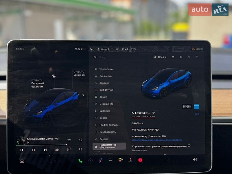 Позашляховик / Кросовер Tesla Model Y 2023 в Івано-Франківську