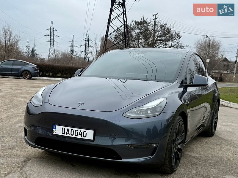 Позашляховик / Кросовер Tesla Model Y 2021 в Кам'янському