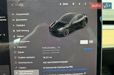 Внедорожник / Кроссовер Tesla Model Y 2021 в Киеве