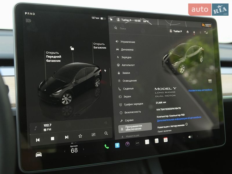 Внедорожник / Кроссовер Tesla Model Y 2023 в Одессе
