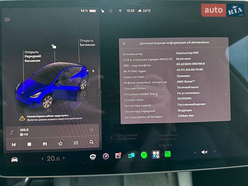 Позашляховик / Кросовер Tesla Model Y 2022 в Калуші
