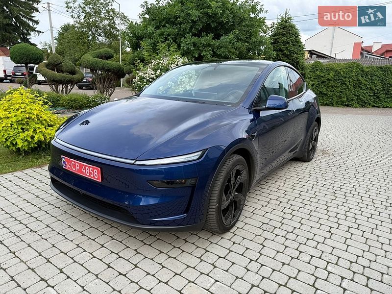 2026 Tesla Model Y, VIN 7SAYGDEE5TA395132:plate — фото 1 (autoria)