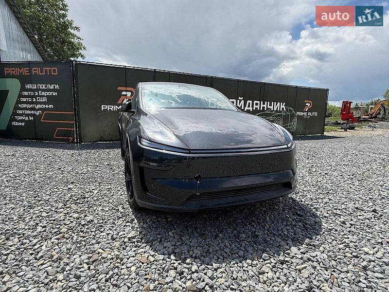 2026 Tesla Model Y, VIN 7SAYGDED5TF433033:plate — фото 1 (autoria)