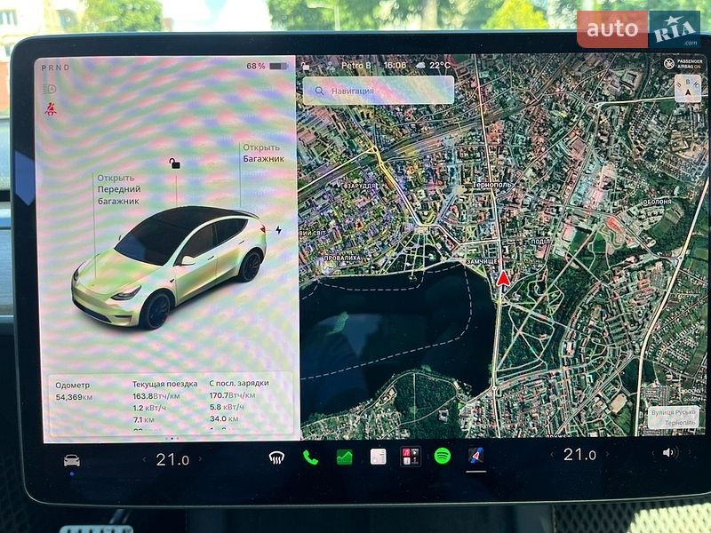 Внедорожник / Кроссовер Tesla Model Y 2021 в Тернополе