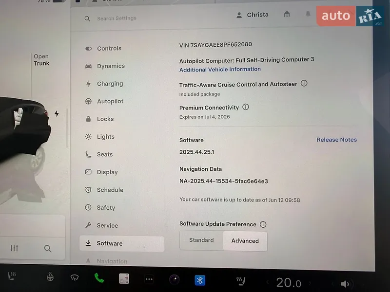 Позашляховик / Кросовер Tesla Model Y 2023 в Львові документ