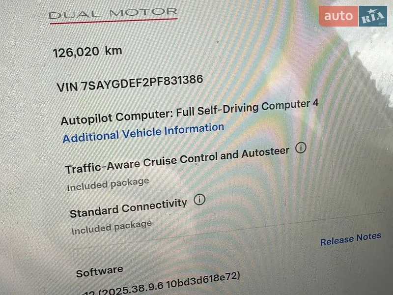 Внедорожник / Кроссовер Tesla Model Y 2023 в Луцке документ