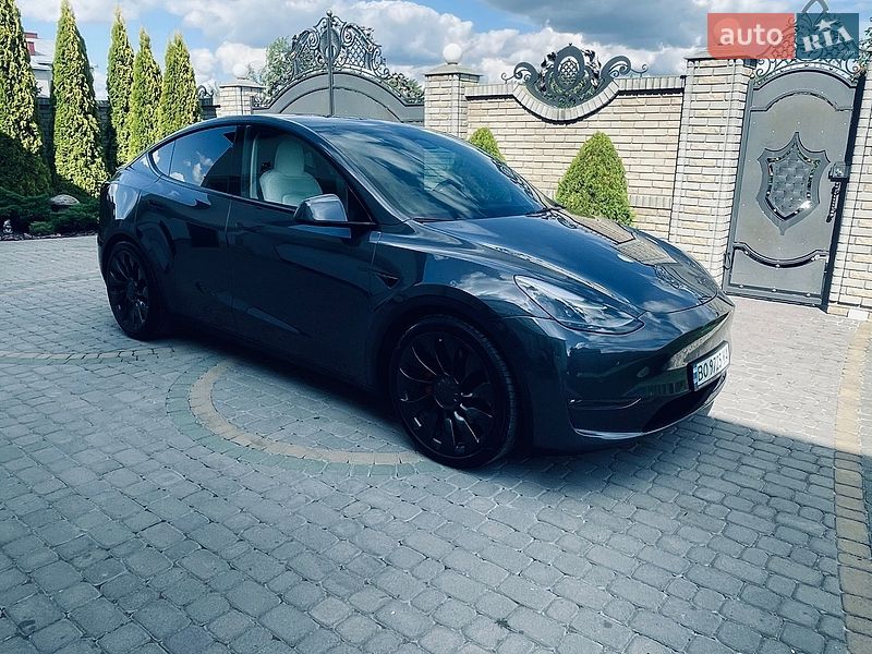Позашляховик / Кросовер Tesla Model Y 2022 в Тернополі фото Позашляховик / Кросовер Tesla Model Y 2022 в Тернополі