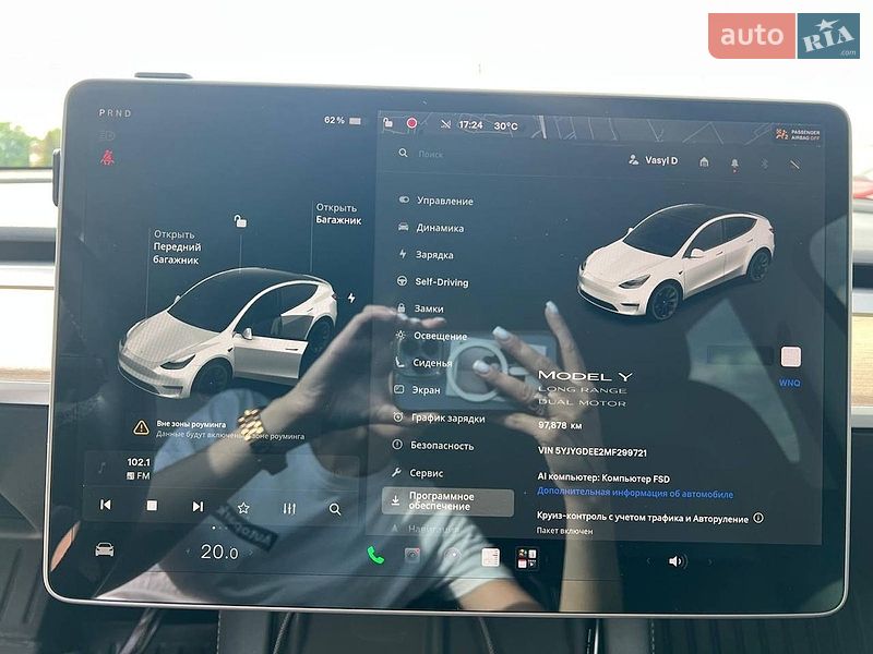 Позашляховик / Кросовер Tesla Model Y 2021 в Львові