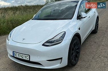 Внедорожник / Кроссовер Tesla Model Y 2021 в Львове
