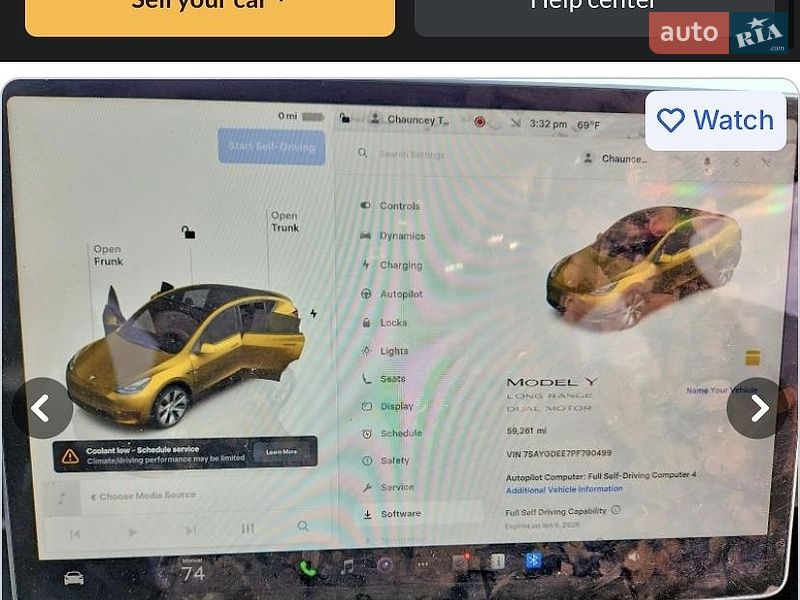 Позашляховик / Кросовер Tesla Model Y 2023 в Івано-Франківську