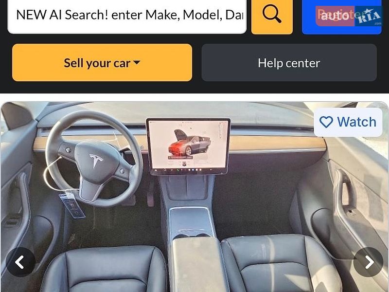 Позашляховик / Кросовер Tesla Model Y 2022 в Івано-Франківську