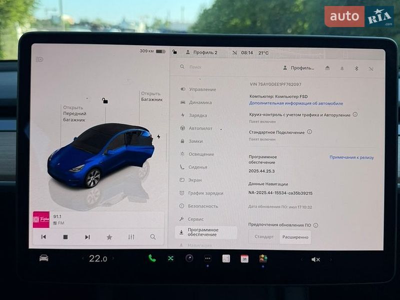 Внедорожник / Кроссовер Tesla Model Y 2023 в Львове