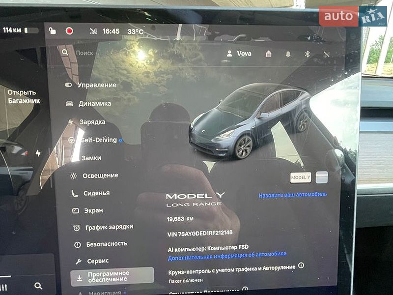 Внедорожник / Кроссовер Tesla Model Y 2024 в Киеве