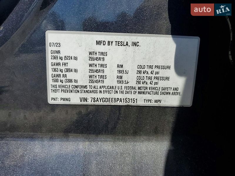 Внедорожник / Кроссовер Tesla Model Y 2023 в Львове фото 12 Внедорожник / Кроссовер Tesla Model Y 2023 в Львове