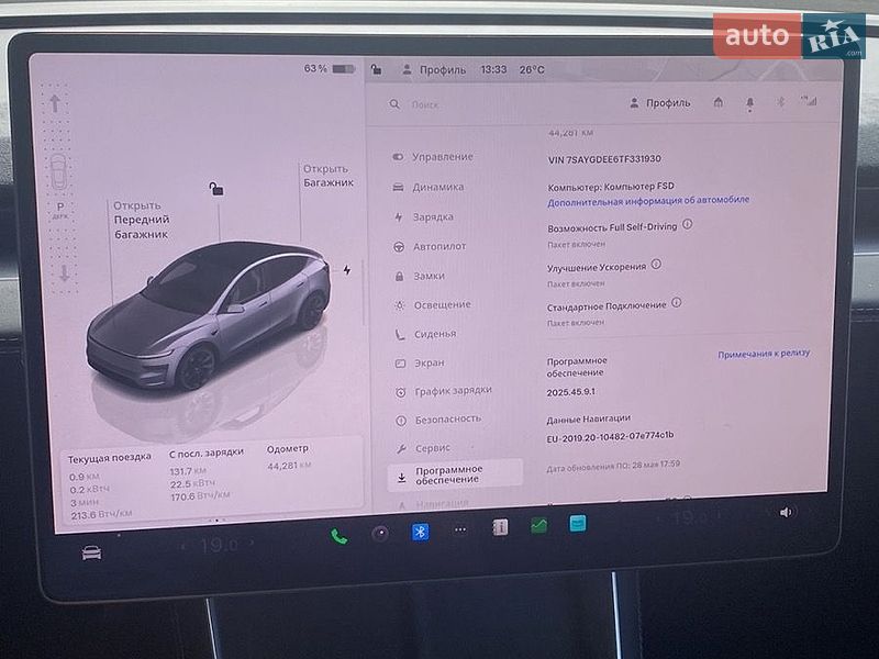 Позашляховик / Кросовер Tesla Model Y 2025 в Коростені
