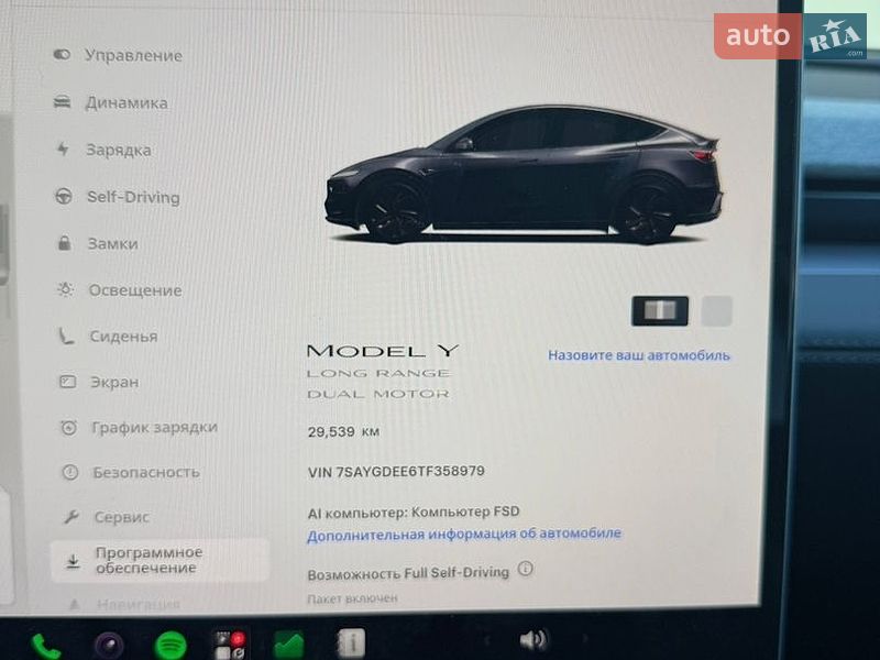 Позашляховик / Кросовер Tesla Model Y 2025 в Львові фото 5 Позашляховик / Кросовер Tesla Model Y 2025 в Львові