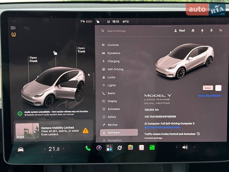 Внедорожник / Кроссовер Tesla Model Y 2022 в Киеве