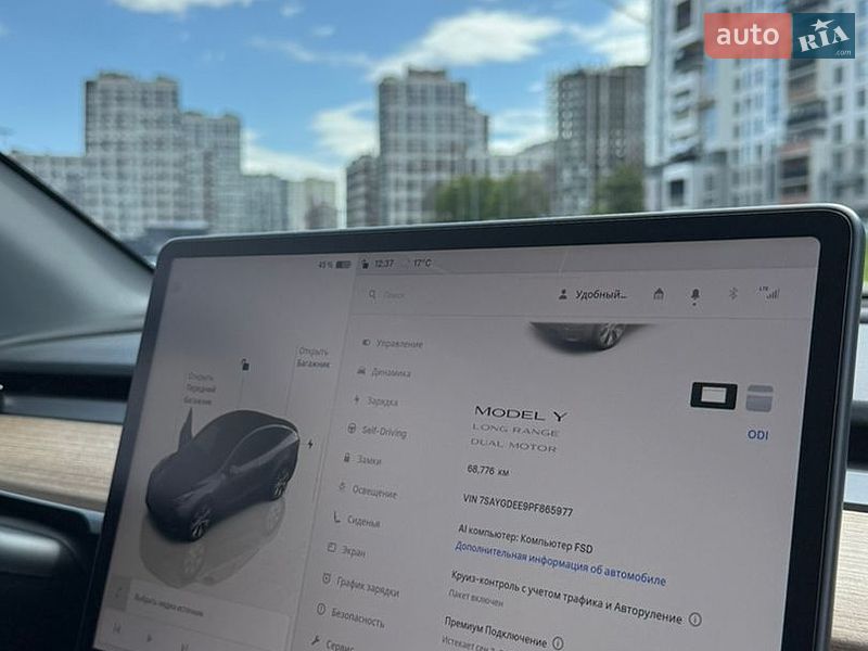 Внедорожник / Кроссовер Tesla Model Y 2023 в Киеве
