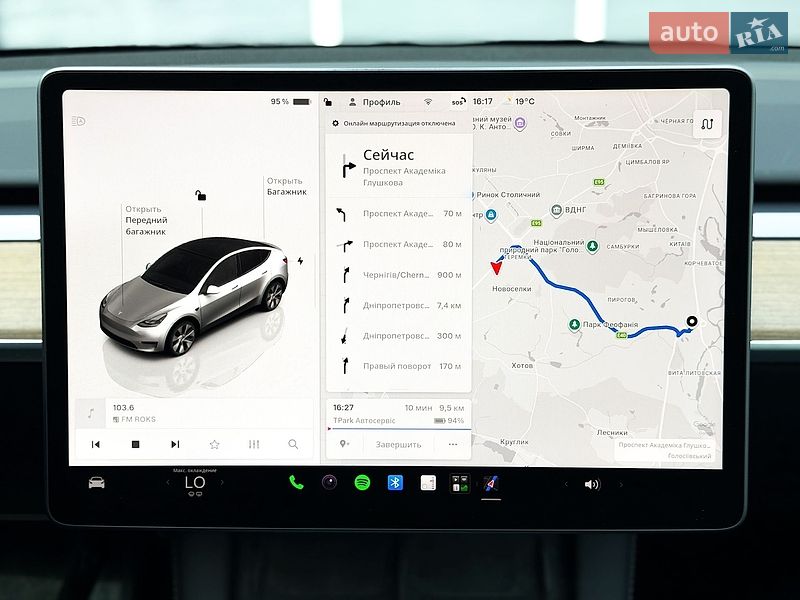 Внедорожник / Кроссовер Tesla Model Y 2022 в Киеве