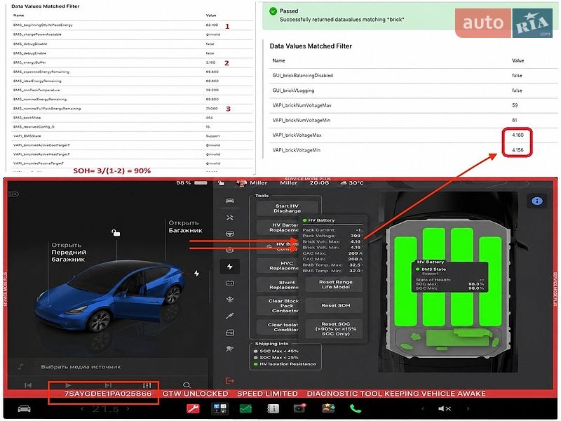 Позашляховик / Кросовер Tesla Model Y 2022 в Києві фото 2 Позашляховик / Кросовер Tesla Model Y 2022 в Києві