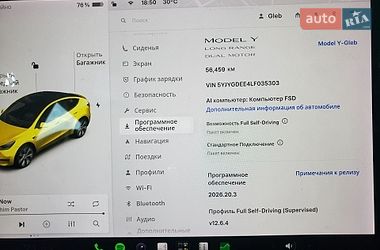 Позашляховик / Кросовер Tesla Model Y 2020 в Києві