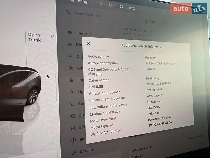Позашляховик / Кросовер Tesla Model Y 2023 в Львові