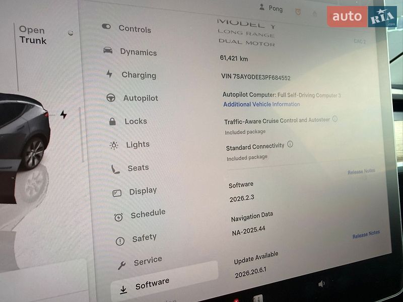 Внедорожник / Кроссовер Tesla Model Y 2023 в Львове