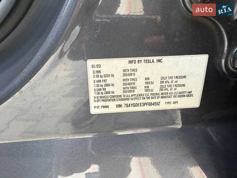 Внедорожник / Кроссовер Tesla Model Y 2023 в Львове