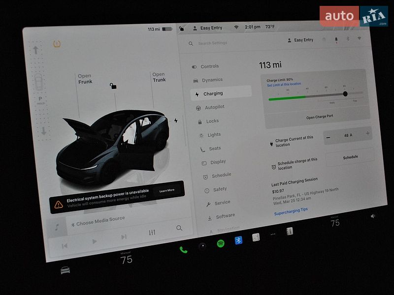 Внедорожник / Кроссовер Tesla Model Y 2025 в Луцке