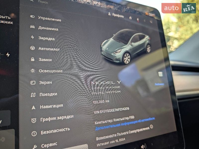Позашляховик / Кросовер Tesla Model Y 2021 в Львові