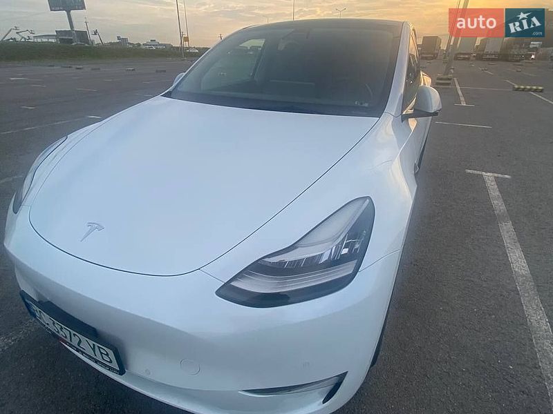 Внедорожник / Кроссовер Tesla Model Y 2021 в Львове