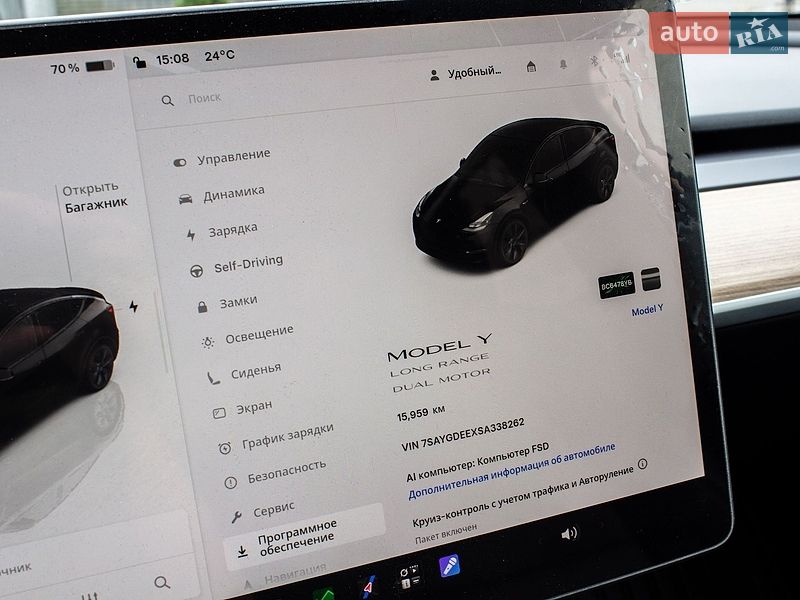 Позашляховик / Кросовер Tesla Model Y 2024 в Львові
