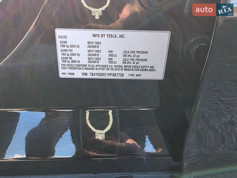 Внедорожник / Кроссовер Tesla Model Y 2023 в Луцке