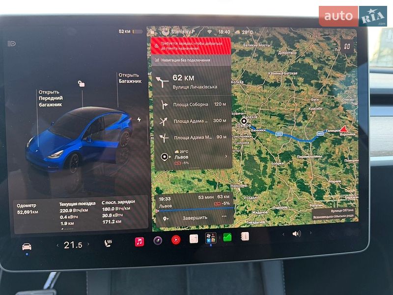 Позашляховик / Кросовер Tesla Model Y 2023 в Золочеві
