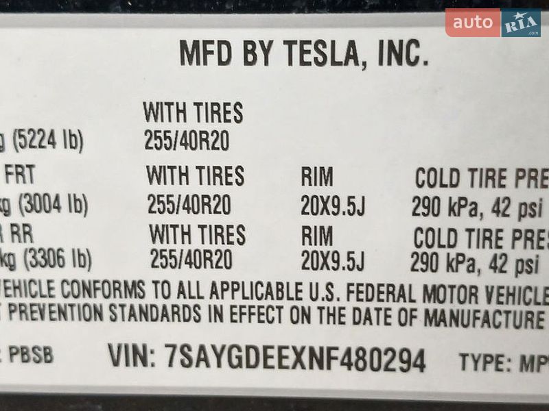 Позашляховик / Кросовер Tesla Model Y 2022 в Сумах