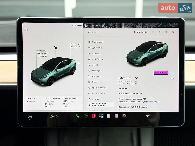 Позашляховик / Кросовер Tesla Model Y 2021 в Києві