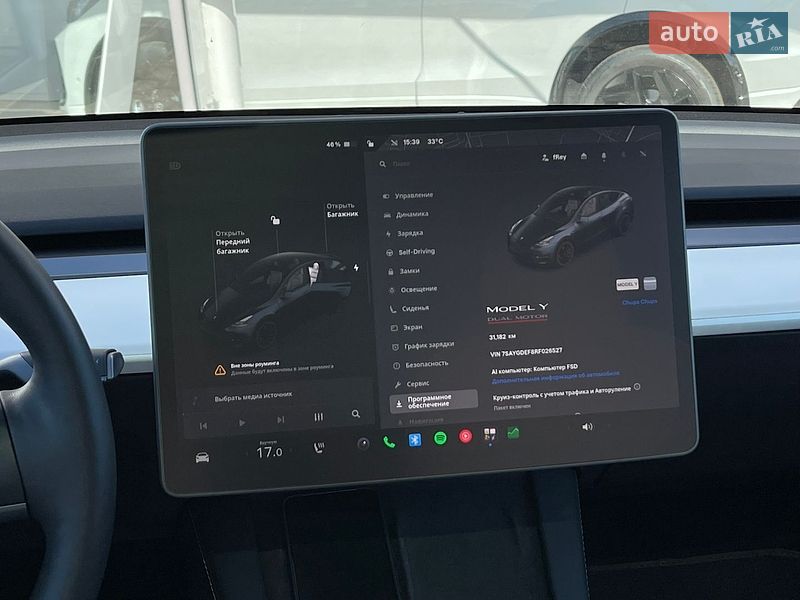 Позашляховик / Кросовер Tesla Model Y 2024 в Чернівцях фото 15 Позашляховик / Кросовер Tesla Model Y 2024 в Чернівцях