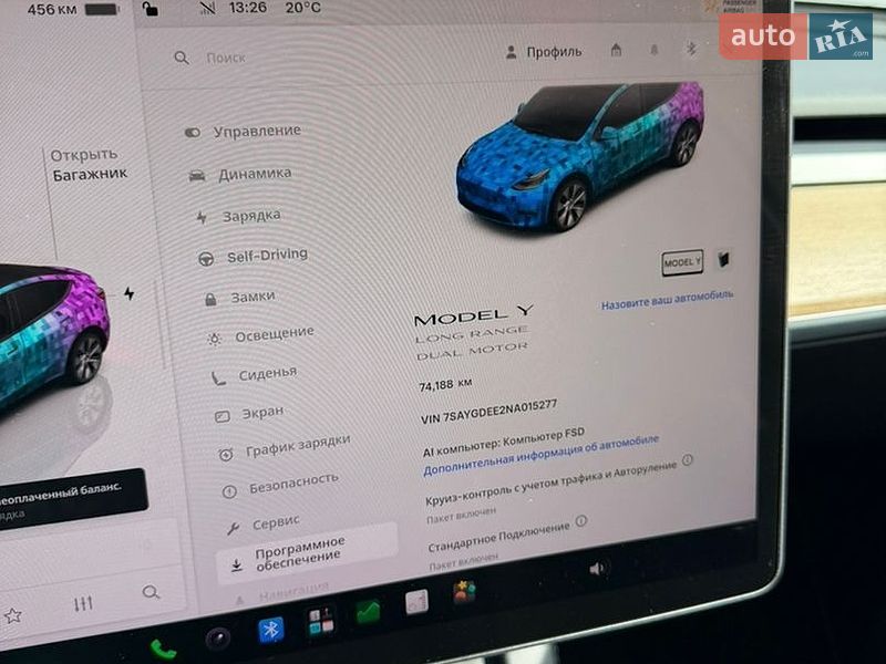 Внедорожник / Кроссовер Tesla Model Y 2022 в Виннице