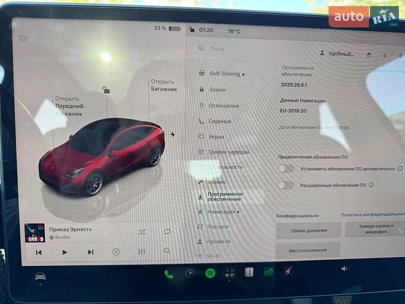 Внедорожник / Кроссовер Tesla Model Y 2023 в Киеве