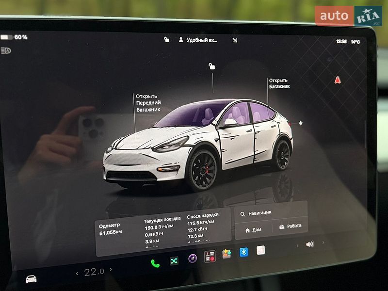 Внедорожник / Кроссовер Tesla Model Y 2022 в Луцке