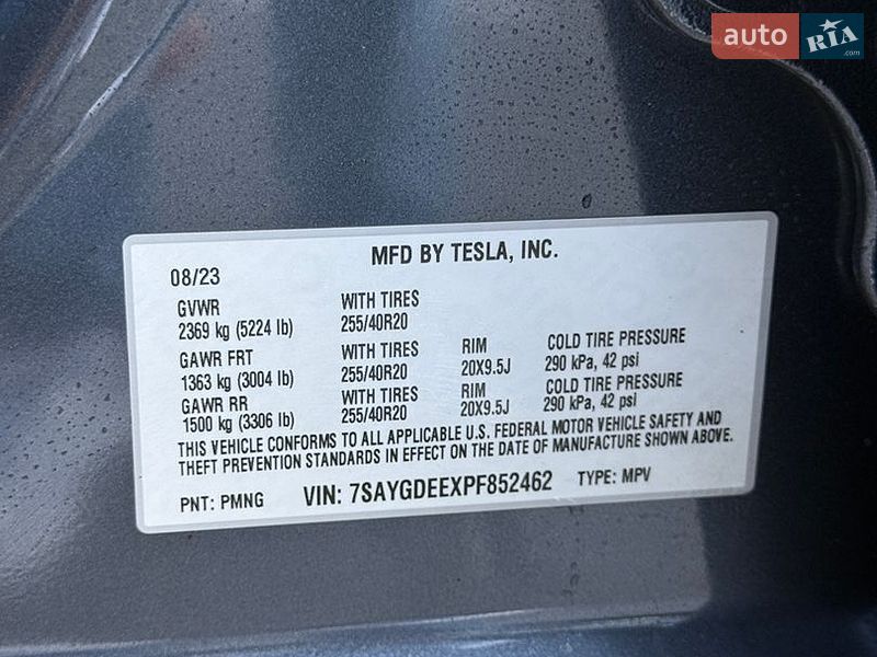 Внедорожник / Кроссовер Tesla Model Y 2023 в Ровно