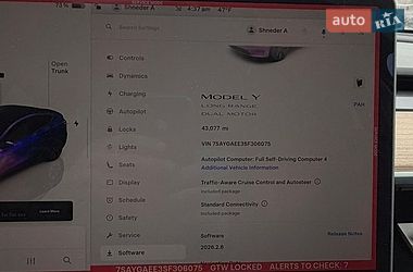 Внедорожник / Кроссовер Tesla Model Y 2025 в Львове