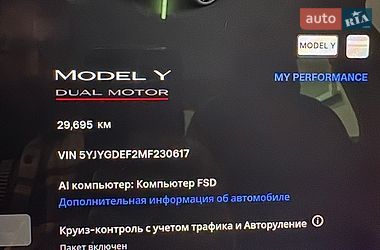 Позашляховик / Кросовер Tesla Model Y 2022 в Броварах