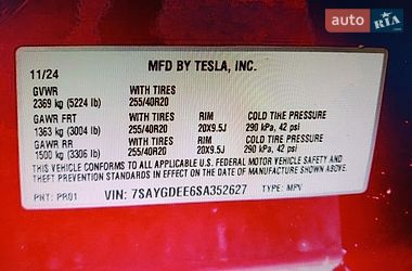 Внедорожник / Кроссовер Tesla Model Y 2024 в Харькове