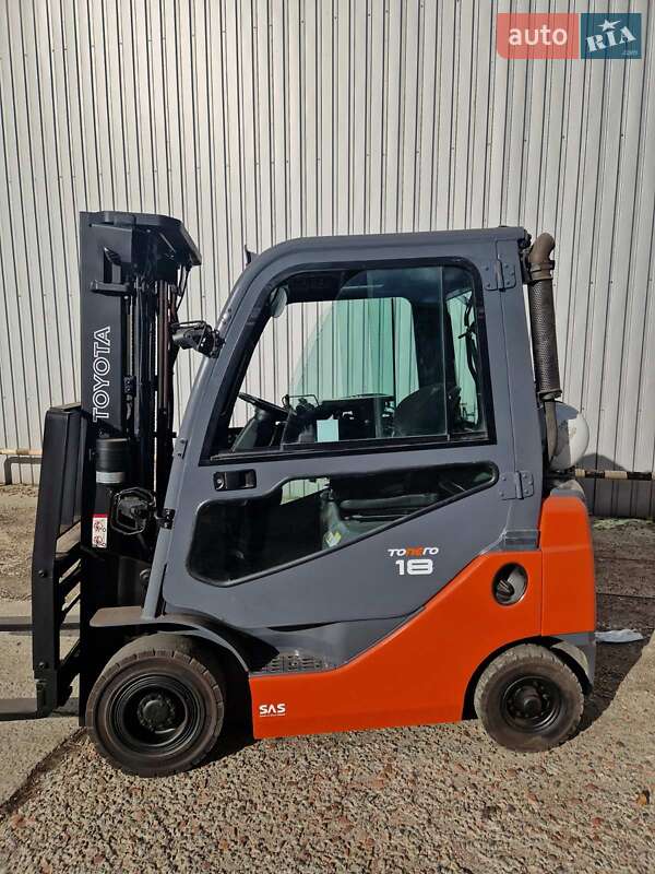 Вилочный погрузчик Toyota 02-8FGF18 2016 в Киеве фото 2 Вилочный погрузчик Toyota 02-8FGF18 2016 в Киеве