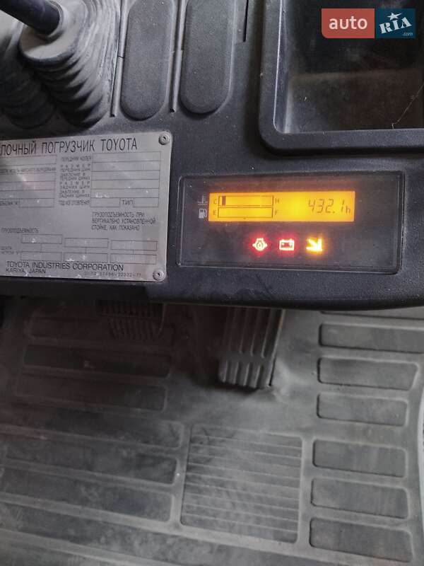 Вилочный погрузчик Toyota 32-8FG15 2007 в Львове фото 2 Вилочный погрузчик Toyota 32-8FG15 2007 в Львове