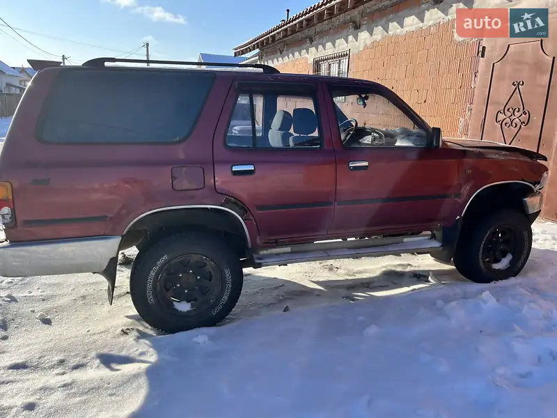 Toyota 4Runner 1990 VIN JT111VND009002357 фото оголошення 7 з 43