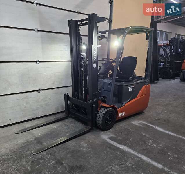 Вилочный погрузчик Toyota 8FBET16 2019 в Киеве фото 9 Вилочный погрузчик Toyota 8FBET16 2019 в Киеве