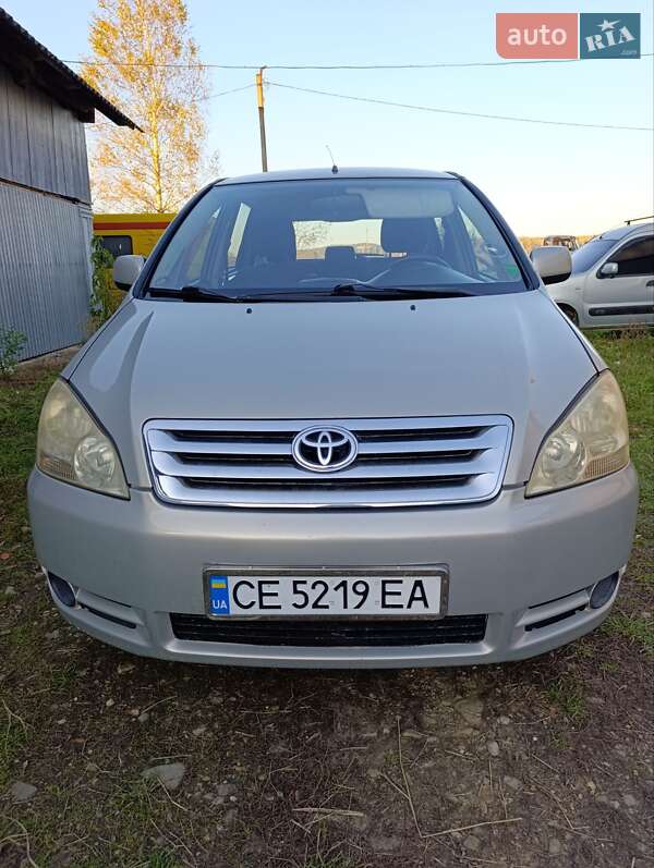 Toyota Avensis Verso 2002 Toyota Avensis Verso 2002